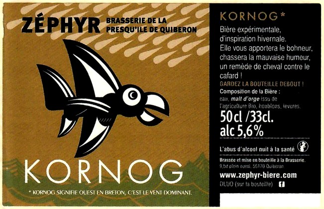 etiquette BRASSERIE DE LA PRESQU'ILE DE QUIBERON 16