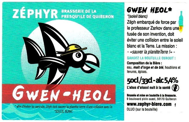 Etiquette BRASSERIE DE LA PRESQU'ILE DE QUIBERON 18