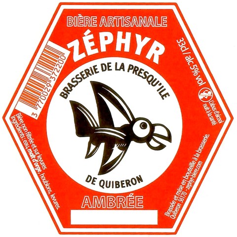 Etiquette BRASSERIE DE LA PRESQU'ILE DE QUIBERON 29