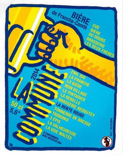 Etiquette BRASSERIE DE LA RENTE ROUGE 28