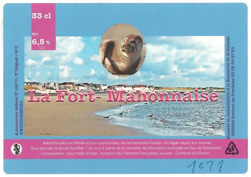 Etiquette BRASSERIE DE LA SOMME 107