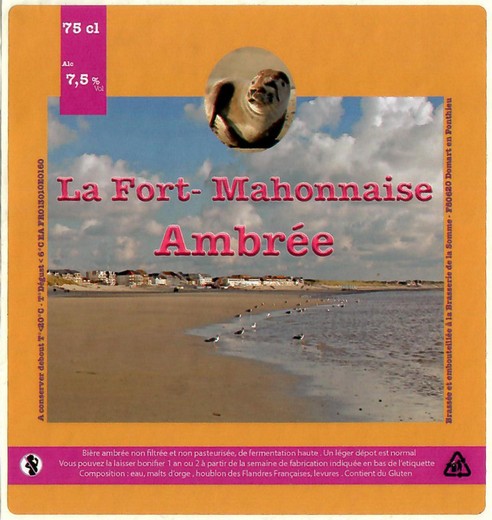 Etiquette BRASSERIE DE LA SOMME 127