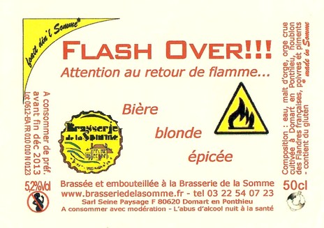 Etiquette BRASSERIE DE LA SOMME 13