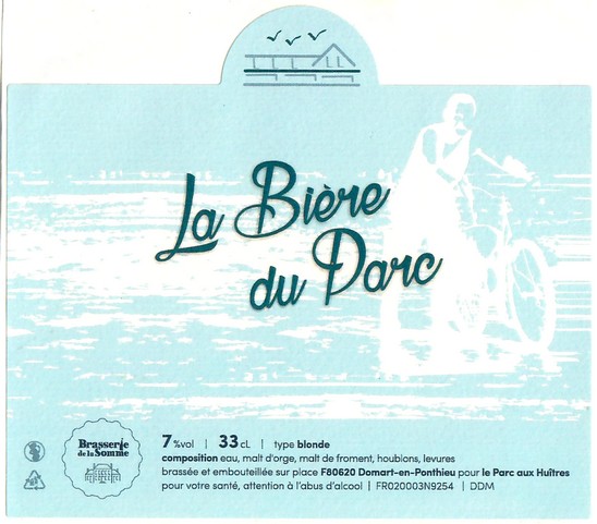 Etiquette BRASSERIE DE LA SOMME 156