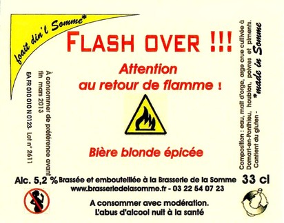 Etiquette BRASSERIE DE LA SOMME 35