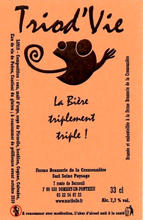 Etiquette BRASSERIE DE LA SOMME 37