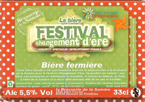 Etiquette BRASSERIE DE LA SOMME 42
