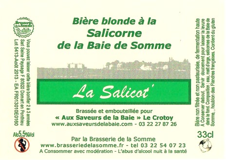 Etiquette BRASSERIE DE LA SOMME 44