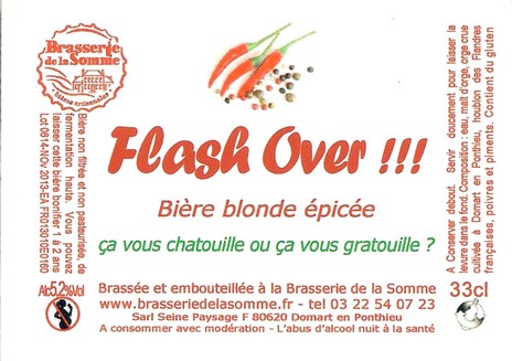 Etiquette BRASSERIE DE LA SOMME 45