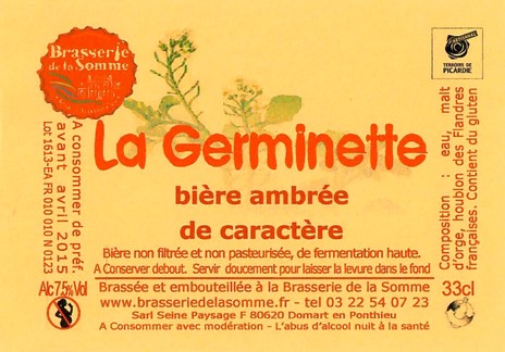 Etiquette BRASSERIE DE LA SOMME 49