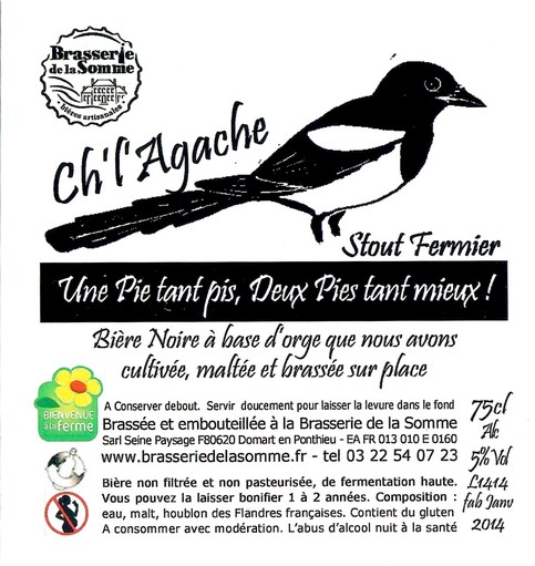 Etiquette BRASSERIE DE LA SOMME 56