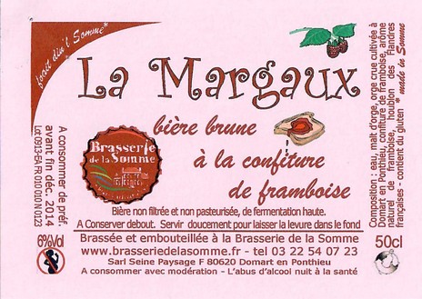 Etiquette BRASSERIE DE LA SOMME 57