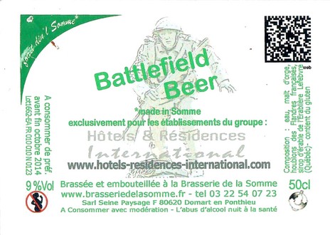 Etiquette BRASSERIE DE LA SOMME 62