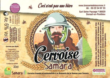 Etiquette BRASSERIE DE LA SOMME 63