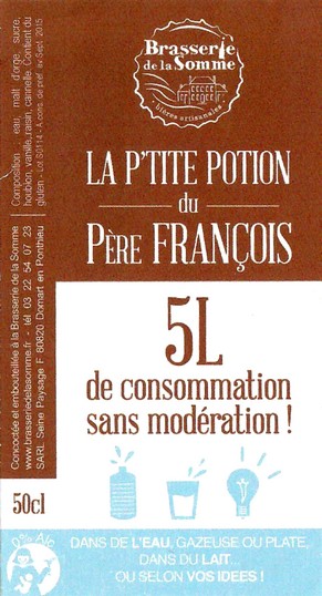 Etiquette BRASSERIE DE LA SOMME 65