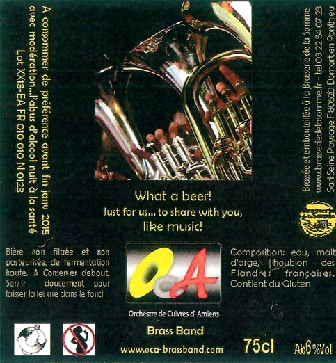 Etiquette BRASSERIE DE LA SOMME 66