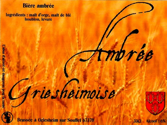 etiquette BRASSERIE DE LA SOUFFEL 07