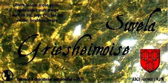 etiquette BRASSERIE DE LA SOUFFEL 25