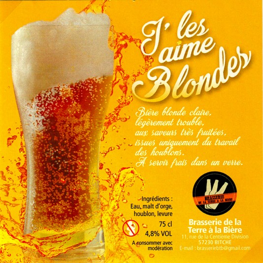 etiquette BRASSERIE DE LA TERRE A LA BIERE 02