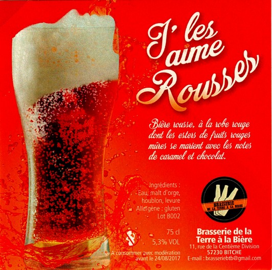 etiquette BRASSERIE DE LA TERRE A LA BIERE 03