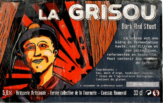 Etiquette BRASSERIE DE LA TOURNERIE 01