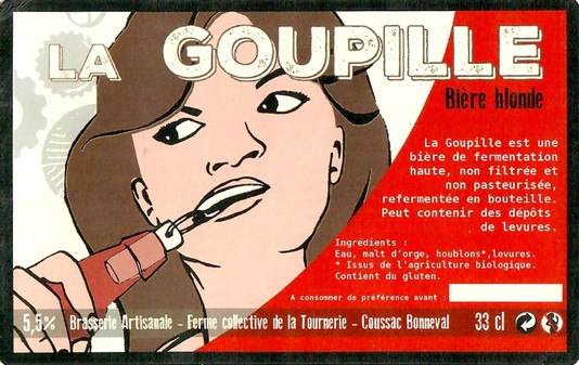 Etiquette BRASSERIE DE LA TOURNERIE 02