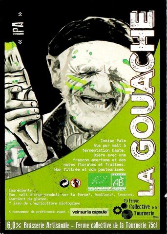 Etiquette BRASSERIE DE LA TOURNERIE 06