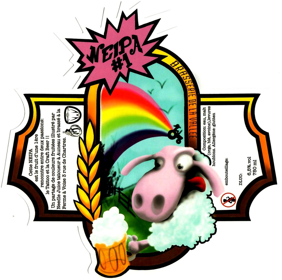 Etiquette BRASSERIE DE LA VALLEE 02