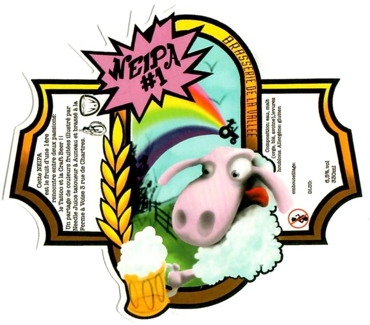 Etiquette BRASSERIE DE LA VALLEE 05