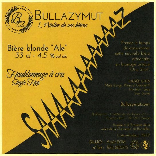 Etiquette BRASSERIE DE LA VALLEE DE CHEVREUSE 08