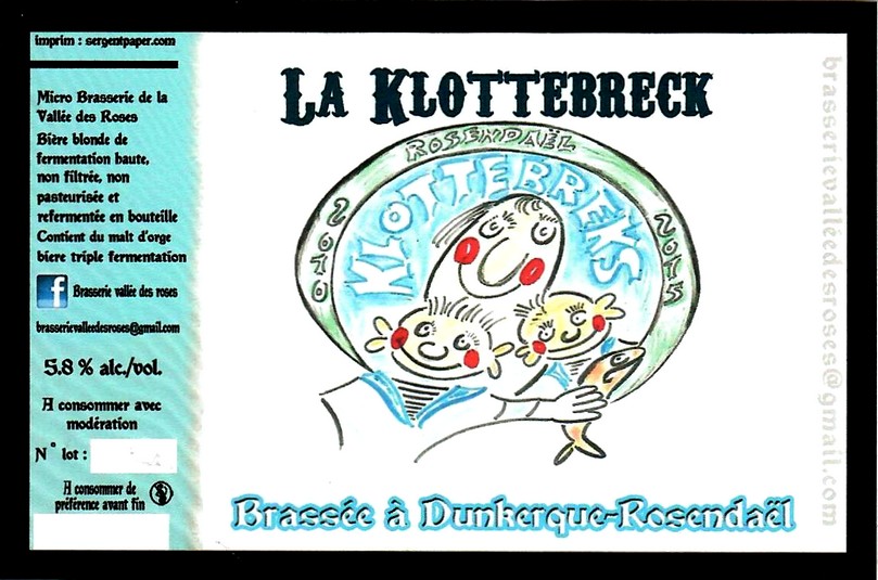 etiquette BRASSERIE DE LA VALLEE DES ROSES 02