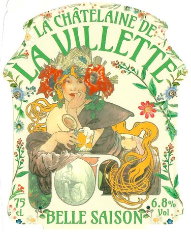 Etiquette BRASSERIE DE LA VILLETTE 10