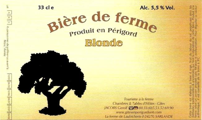 etiquette BRASSERIE DE LAUBICHERIE 04