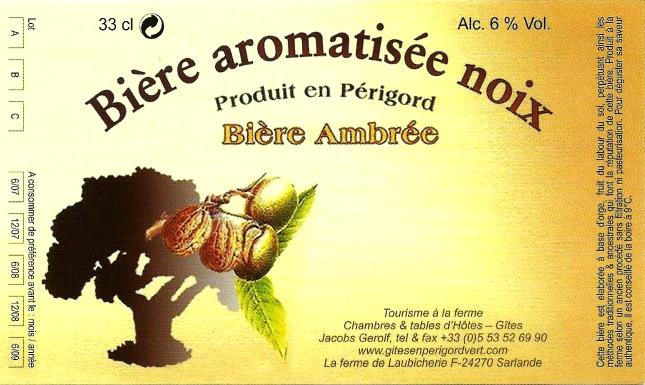 etiquette BRASSERIE DE LAUBICHERIE 09