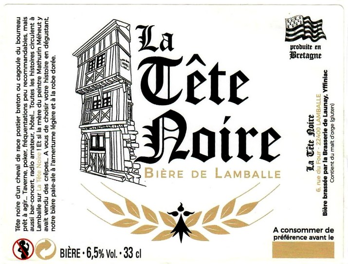 Etiquette BRASSERIE DE LAUNAY 16