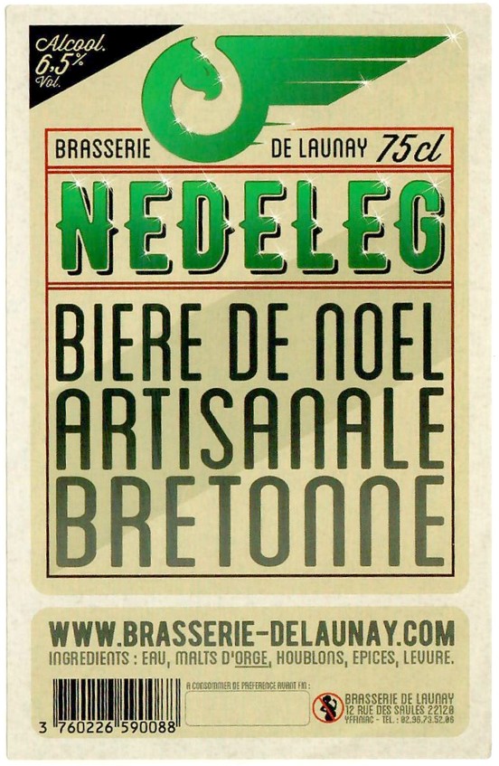 Etiquette BRASSERIE DE LAUNAY 17