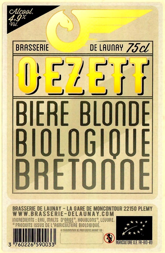 Etiquette BRASSERIE DE LAUNAY 25