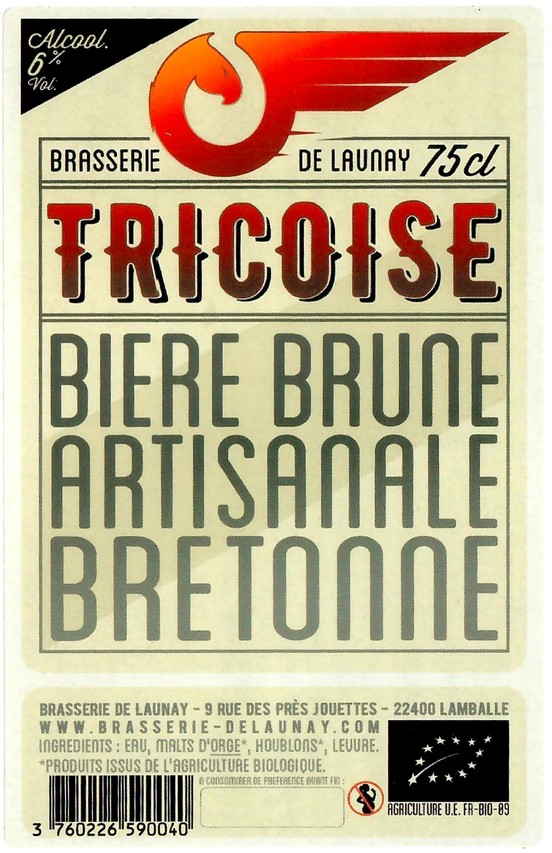 Etiquette BRASSERIE DE LAUNAY 27