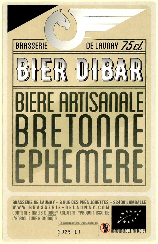 Etiquette BRASSERIE DE LAUNAY 28