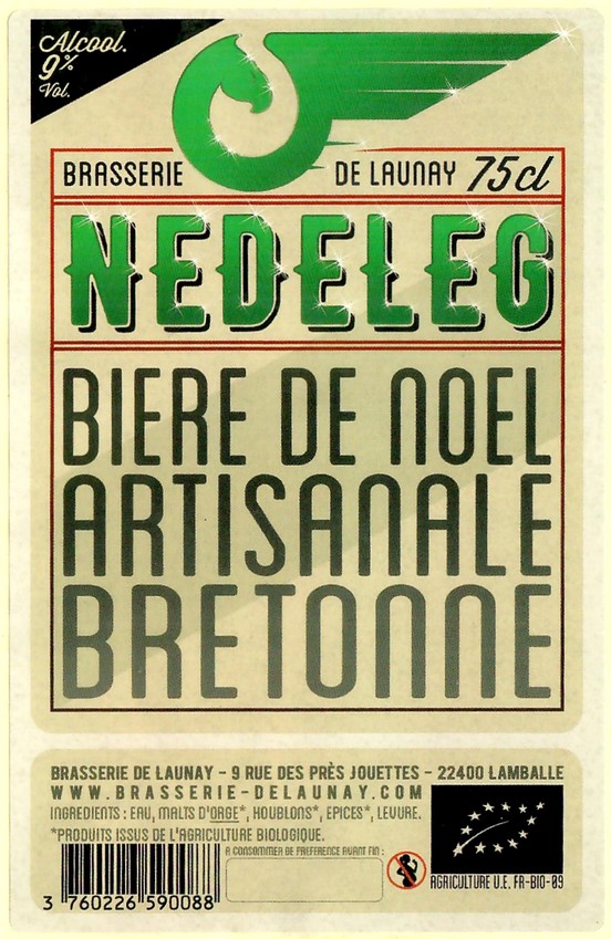 Etiquette BRASSERIE DE LAUNAY 29