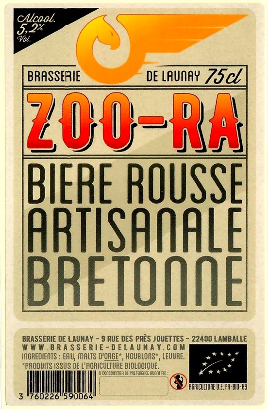 Etiquette BRASSERIE DE LAUNAY 30