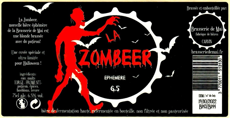 etiquette BRASSERIE DE MAI 21