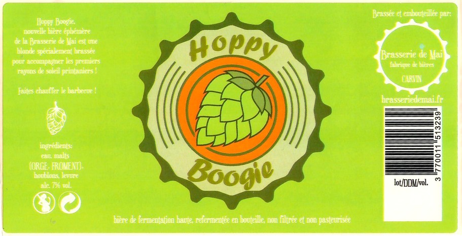 Etiquette BRASSERIE DE MAI 29