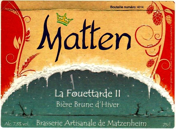 etiquette BRASSERIE DE MATZENHEIM 10