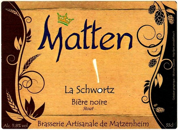 etiquette BRASSERIE DE MATZENHEIM 15