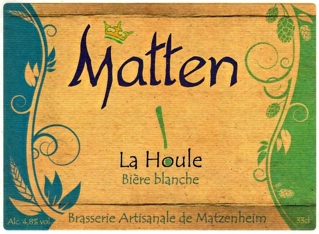 etiquette BRASSERIE DE MATZENHEIM 21