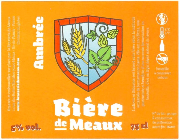 Etiquette BRASSERIE DE MEAUX 03
