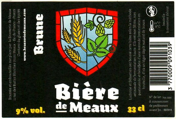 Etiquette BRASSERIE DE MEAUX 10