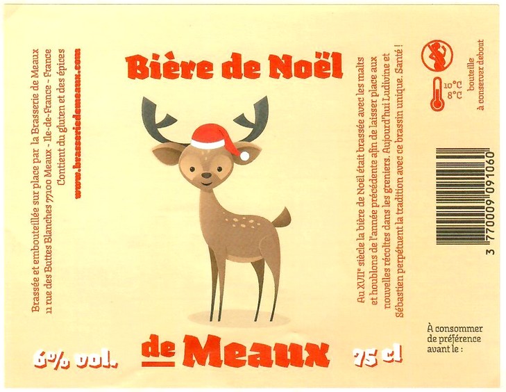Etiquette BRASSERIE DE MEAUX 17