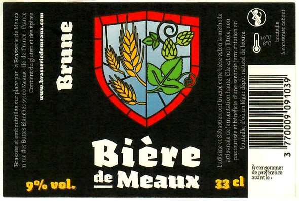 Etiquette BRASSERIE DE MEAUX 26